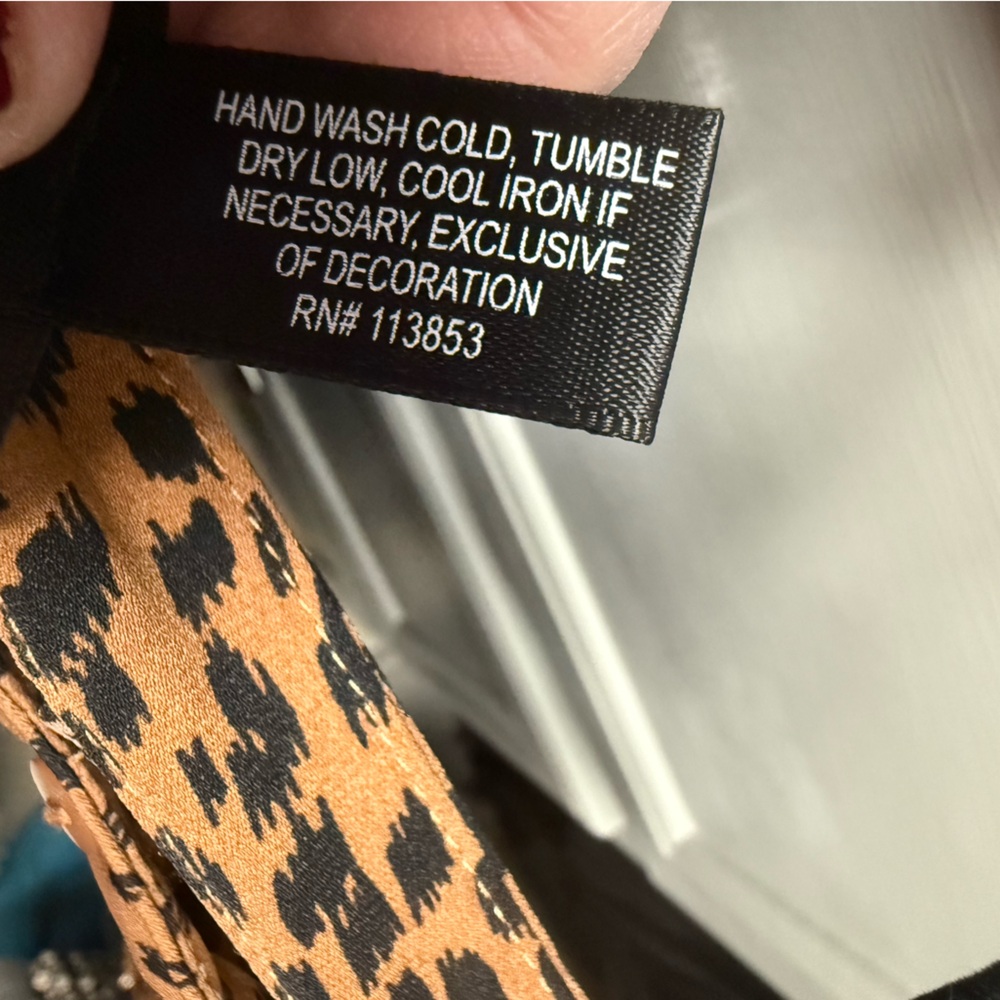 Leopard Print Ruffle Dress - Picture 8 of 8